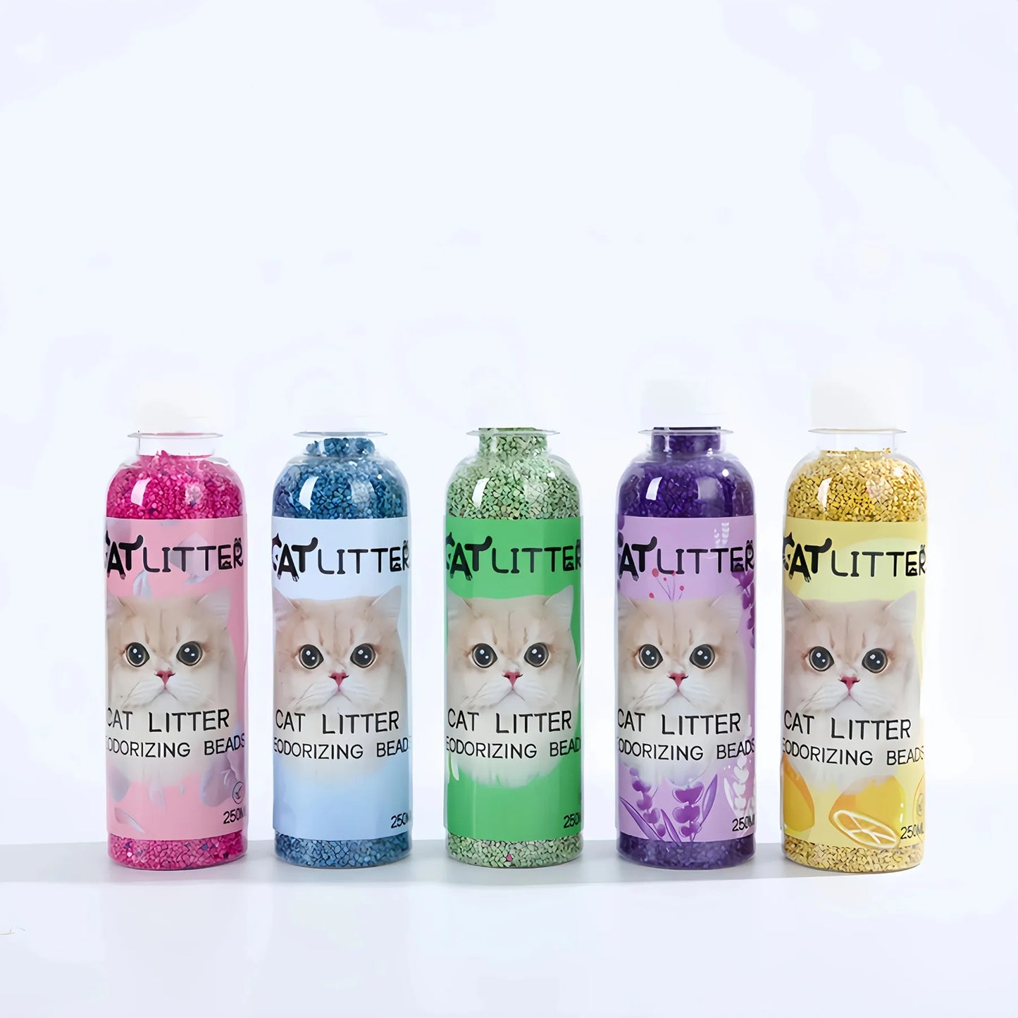 Cat Litter Deodorizing Beads for Odor Control and Freshness