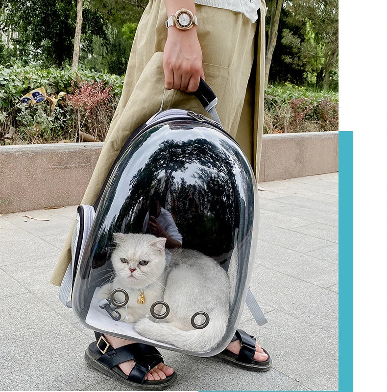 Breathable Cat and Dog Carrier Backpack for Travel