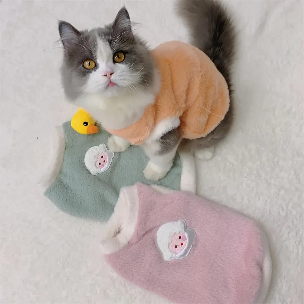 Cozy Winter Clothes for Small Cats and Dogs
