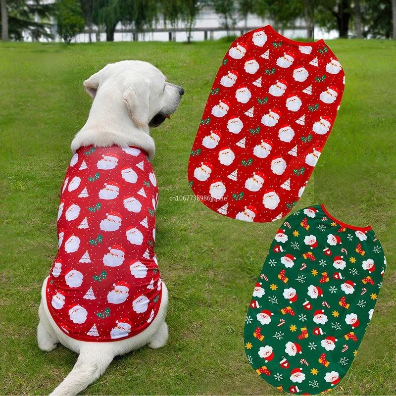 Holiday Dog Hoodie for Christmas - Lightweight Pet Sweatshirt