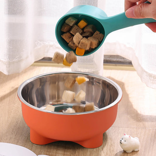 Stainless Steel Non-Slip Dog Bowl for Indoor Use
