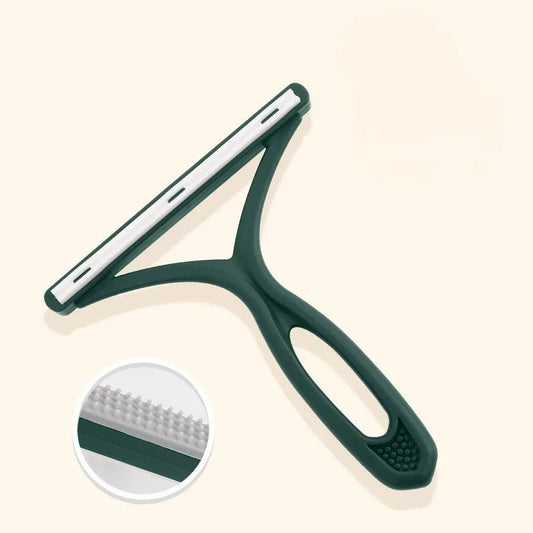 Silicone Double-Sided Pet Hair Removal Brush for Home Use