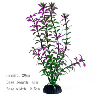 Artificial Aquarium Plants - Green Water Grass Decoration
