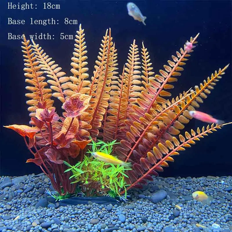 Artificial Aquarium Plants - Green Water Grass Decoration