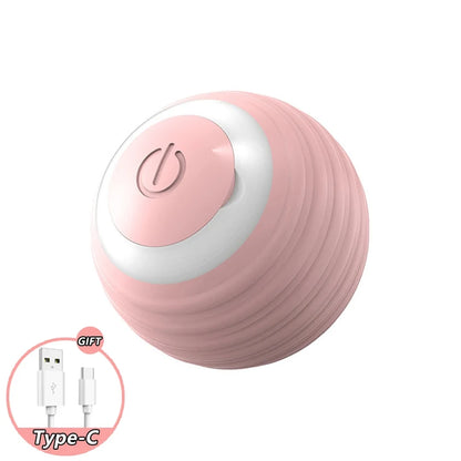Interactive Smart Rolling Cat Toy - USB Rechargeable Ball