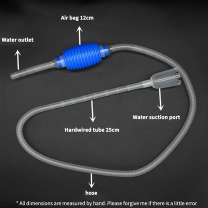 Aquarium Gravel Vacuum Siphon Cleaner for Fish Tanks