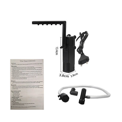Submersible Water Filter Pump for Aquariums and Turtle Tanks