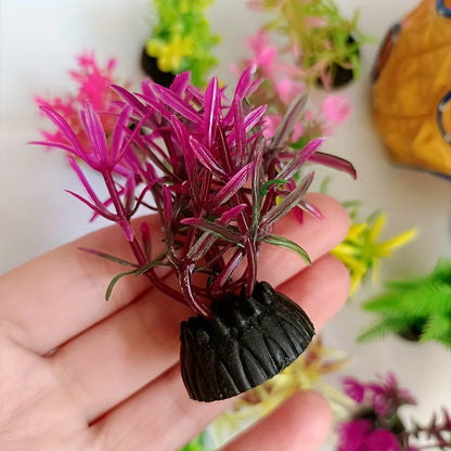 10pcs Lifelike Artificial Seaweed for Aquarium Landscaping