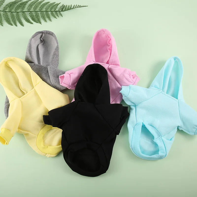 Cozy Cat and Dog Hoodies for Small Pets