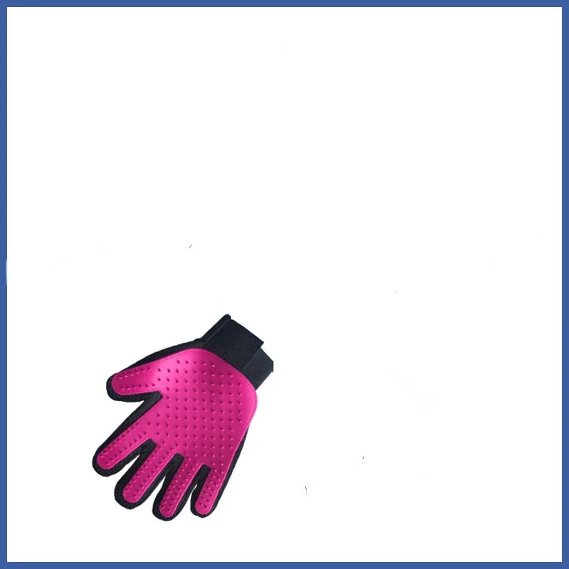 Silicone Cat and Dog Grooming Massage Brush Glove
