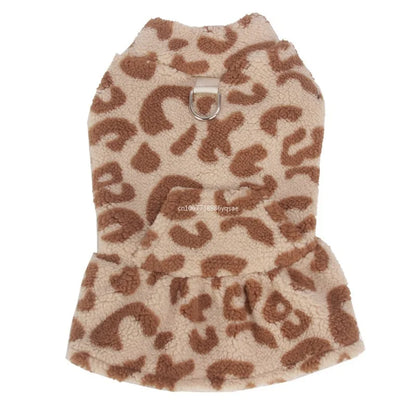 Cozy Winter Dress for Small Dogs and Puppies