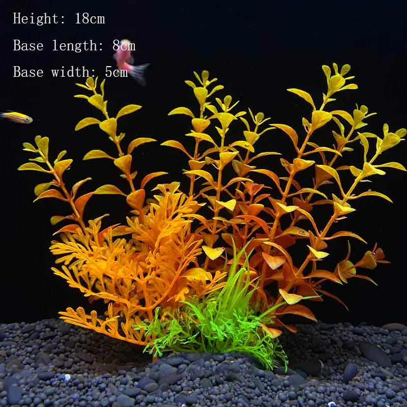 Artificial Aquarium Plants - Green Water Grass Decoration