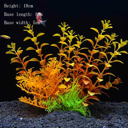 Artificial Aquarium Plants - Green Water Grass Decoration