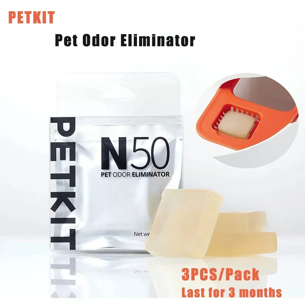Odor Control Material for Self-Cleaning Cat Litter Box