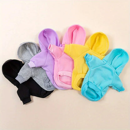 Cozy Cat and Dog Hoodies for Small Pets
