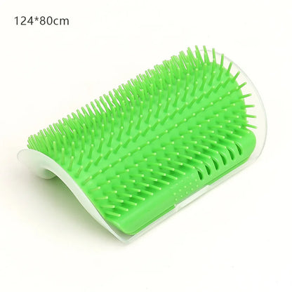 Self-Cleaning Cat Massage and Pet Hair Removal Brush