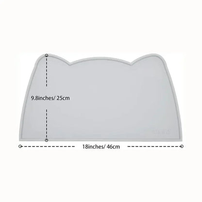 Non-Slip Silicone Pet Feeding Mat for Dogs and Cats