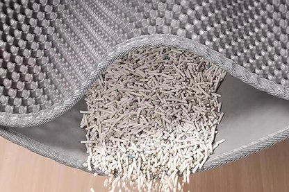 Extra Large Waterproof Cat Litter Mat - Non-Slip & Washable