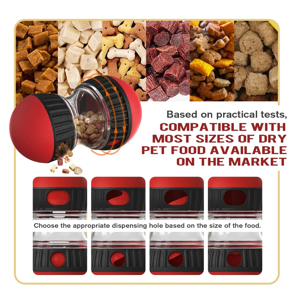 Interactive Slow Feeder Dog Toy for Small to Large Pets