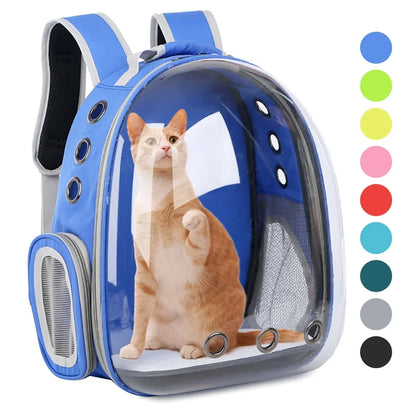 Breathable Cat and Dog Carrier Backpack for Travel