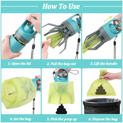 Outdoor Pet Poop Claw – Dog Fecal Cleanup Tool