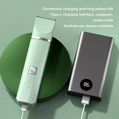 4-in-1 Rechargeable Pet Grooming Clipper Set for Dogs and Cats