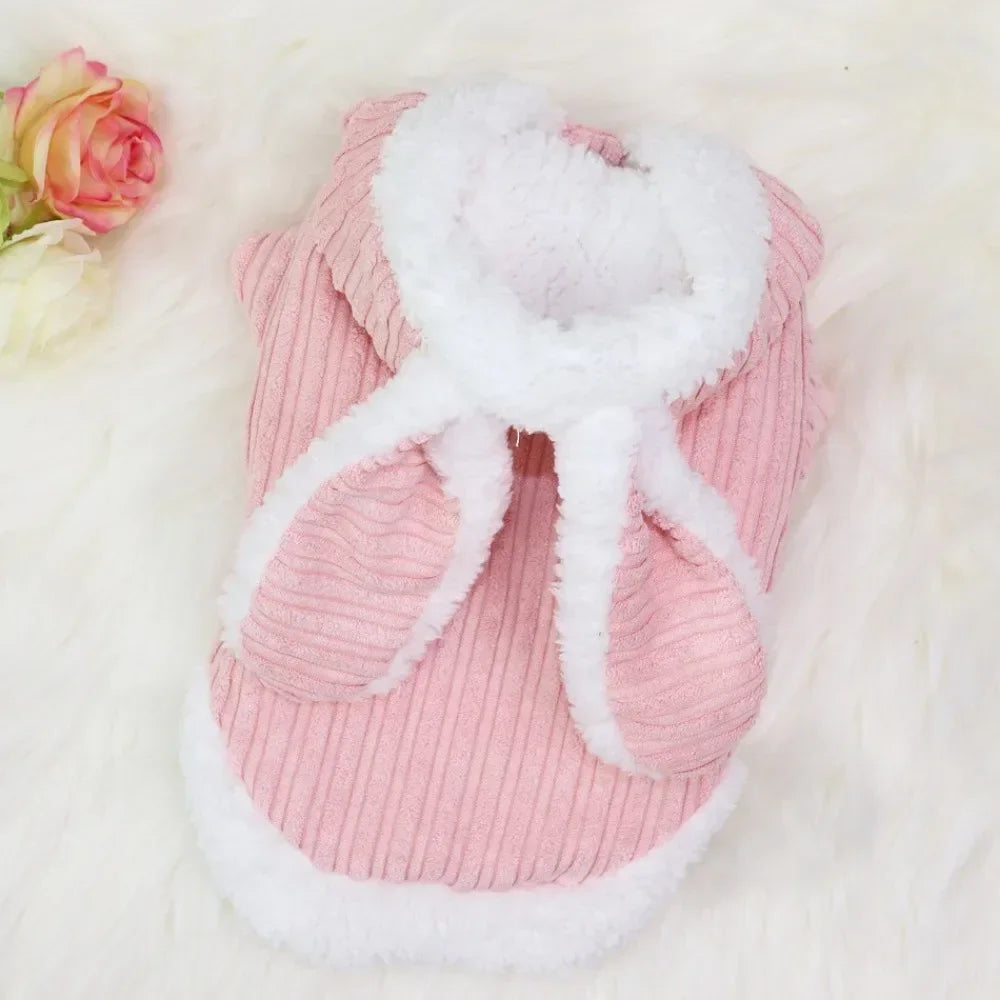 Pet Warm Clothes for Cats and Small Dogs - Autumn Winter Wear