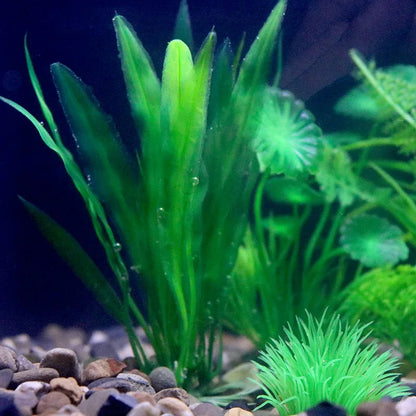 Artificial Aquarium Plants - Green Water Grass Decoration