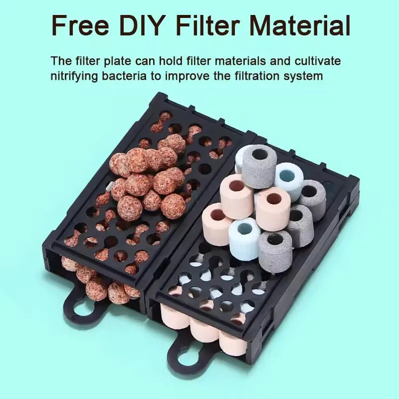 3-in-1 Silent Aquarium Filter and Aeration Pump