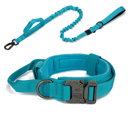 Durable Nylon Dog Collar and Reflective Leash Set