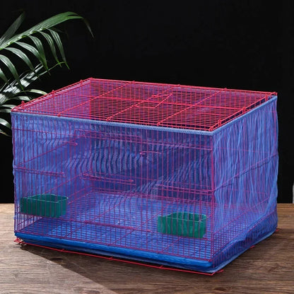 Bird Cage Cover – Elastic Mesh for Square and Round Cages