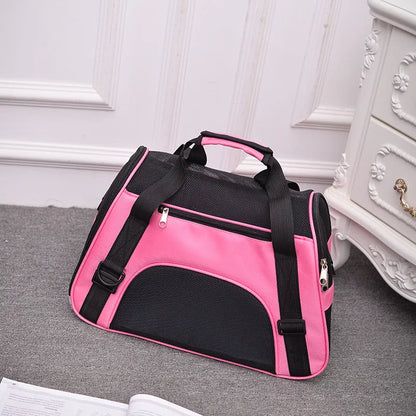 Breathable Mesh Pet Travel Backpack for Cats and Dogs