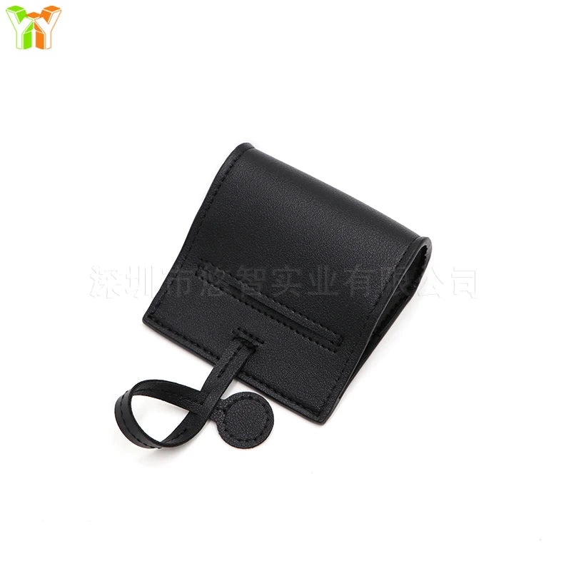 Leather Dog Waste Bag Dispenser for Easy Cleanup
