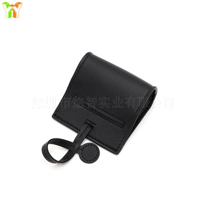 Leather Dog Waste Bag Dispenser for Easy Cleanup