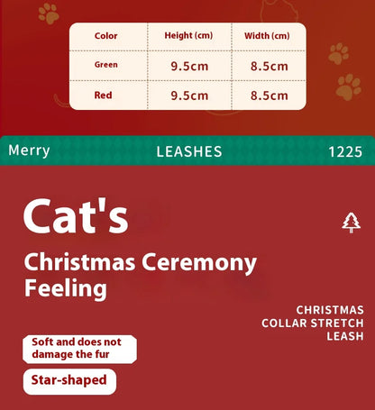 Christmas Hat and Scarf Set for Dogs and Cats