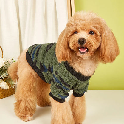 Small Dog Winter Hoodie Sweater for Poodle, Schnauzer, Bichon