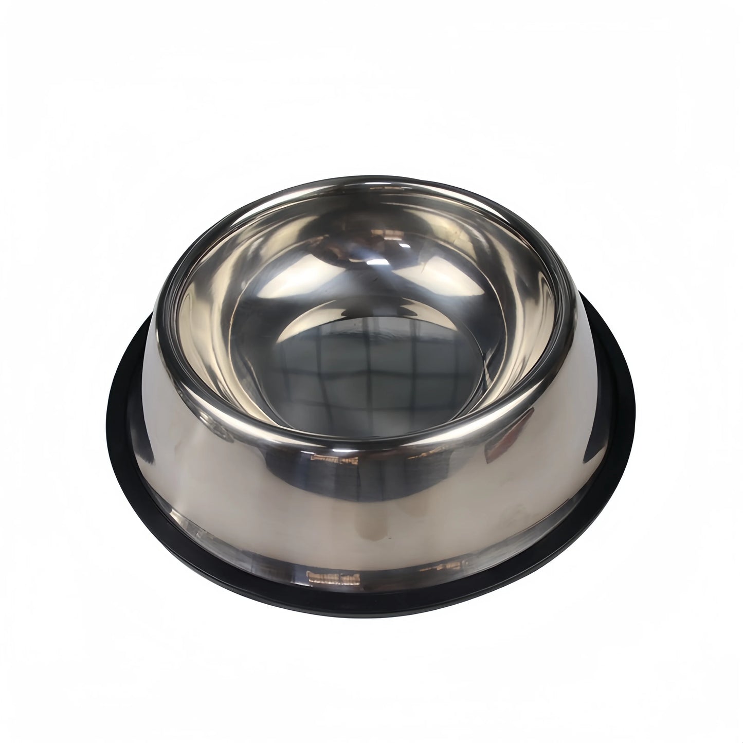 Stainless Steel Pet Feeding Bowl for Dogs and Cats - 6 Sizes