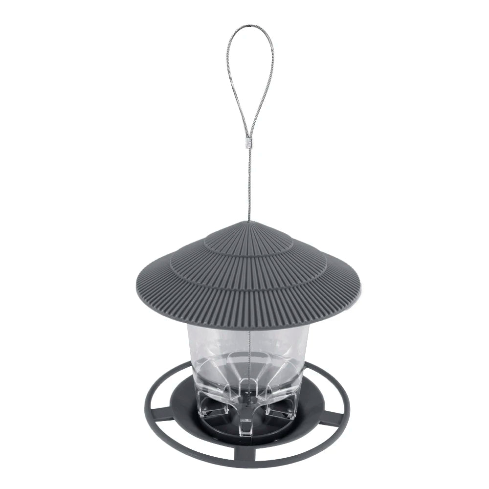 Transparent Window Bird Feeder for Nuts and Seeds