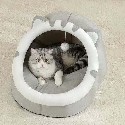 Warm Cat House and Dog Bed Tent for Cozy Sleeping
