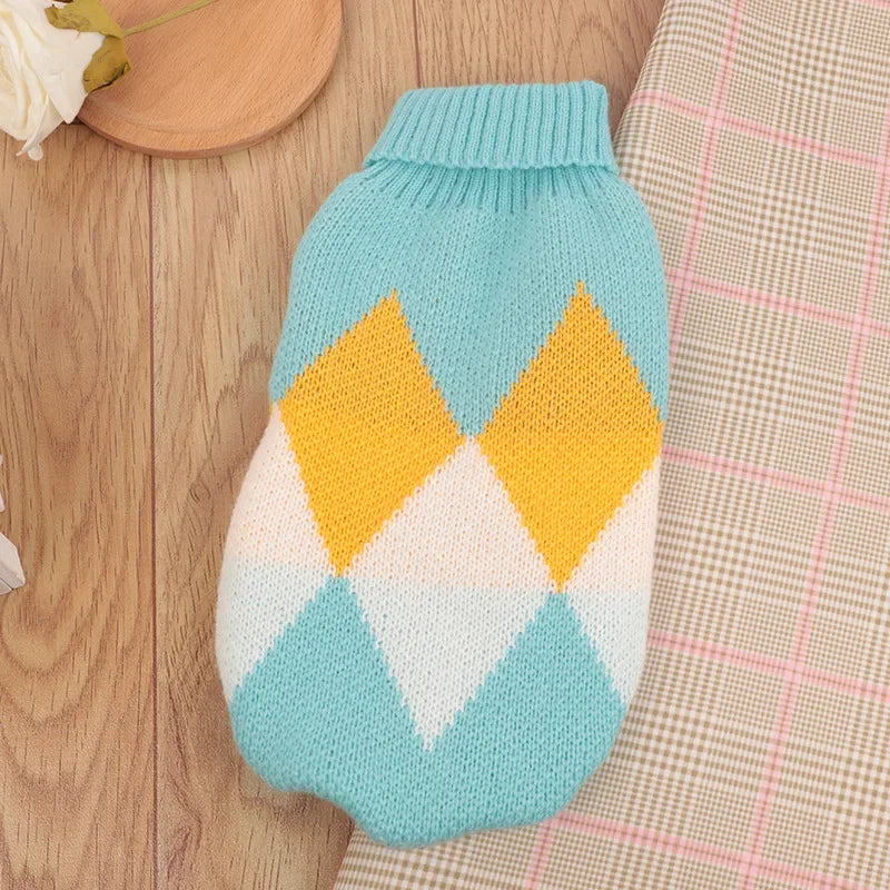 Winter Cat Sweater Vest for Sphynx and Small Cats