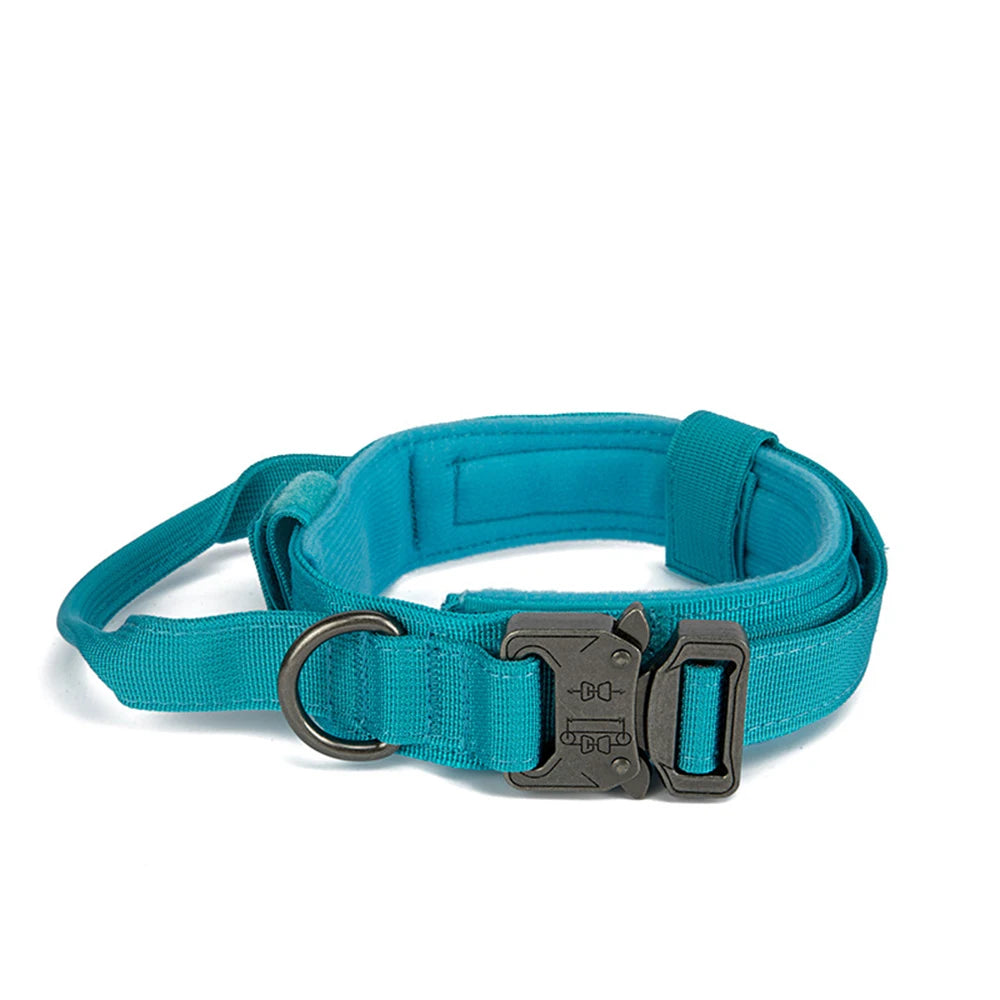 Durable Nylon Dog Collar and Reflective Leash Set