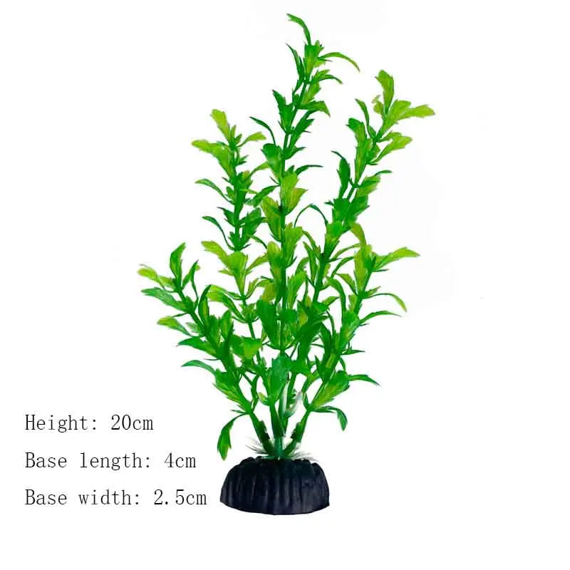 Artificial Aquarium Plants - Green Water Grass Decoration