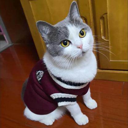 Cozy Dog and Cat Hooded Sweatshirt for Winter Wear