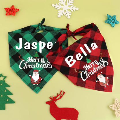 Personalized Pet Bandana Collar for Dogs and Cats
