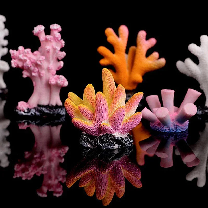 Resin Starfish Coral Decoration for Aquarium Landscape
