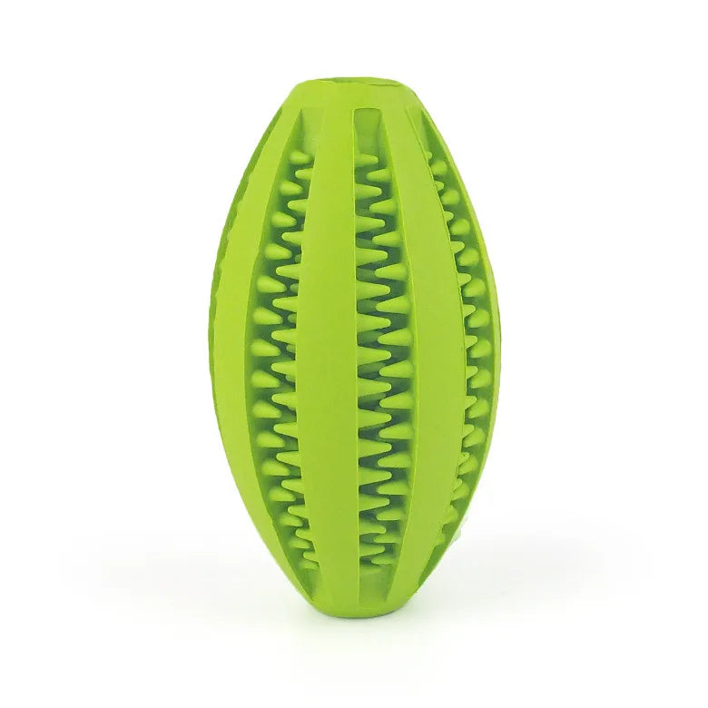 Natural Rubber Dog Chew Toy Ball for Teeth Cleaning