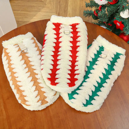 Festive Cat and Dog Clothes for Winter Celebrations