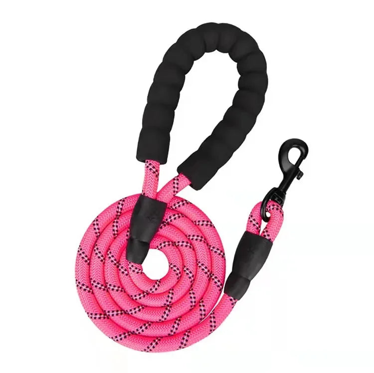 Reflective Dog Leash for All Sizes - Durable & Safe