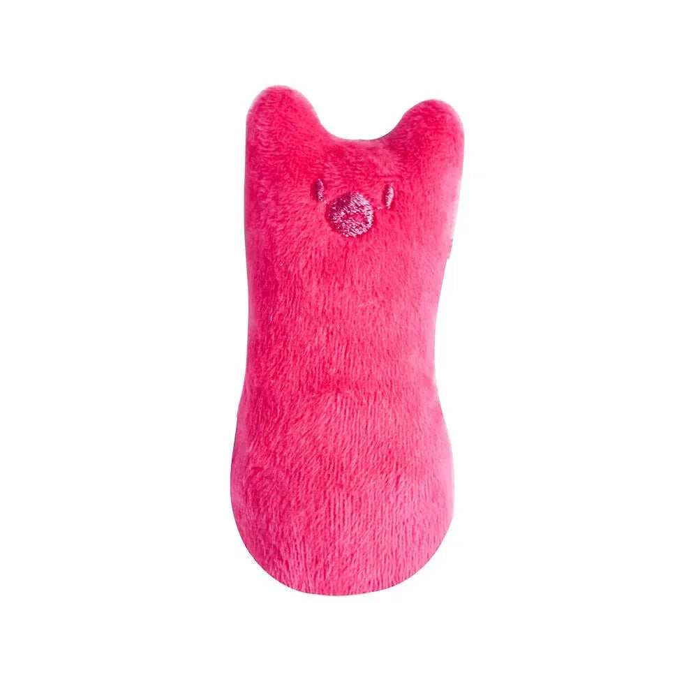 Plush Rattling Cat Toy - Multicolor Chew & Interactive Puzzle