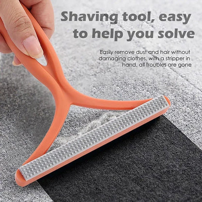 Silicone Double-Sided Pet Hair Removal Brush for Home Use